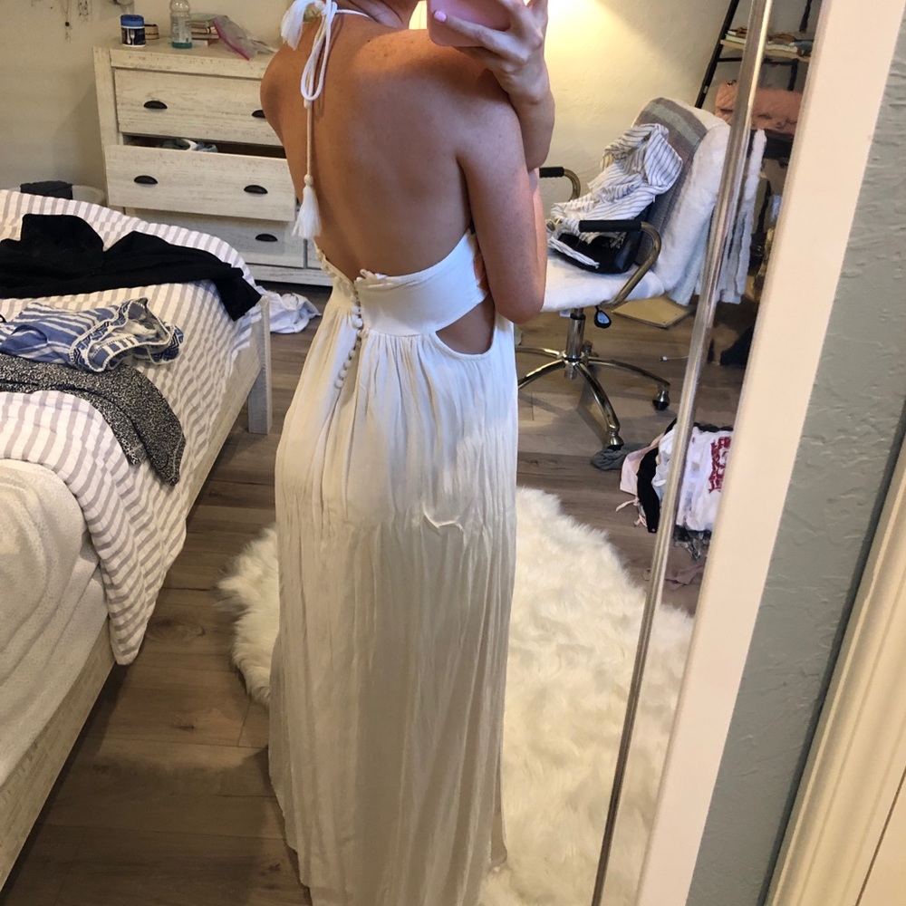 Rip curl Sunburst halter maxi dress